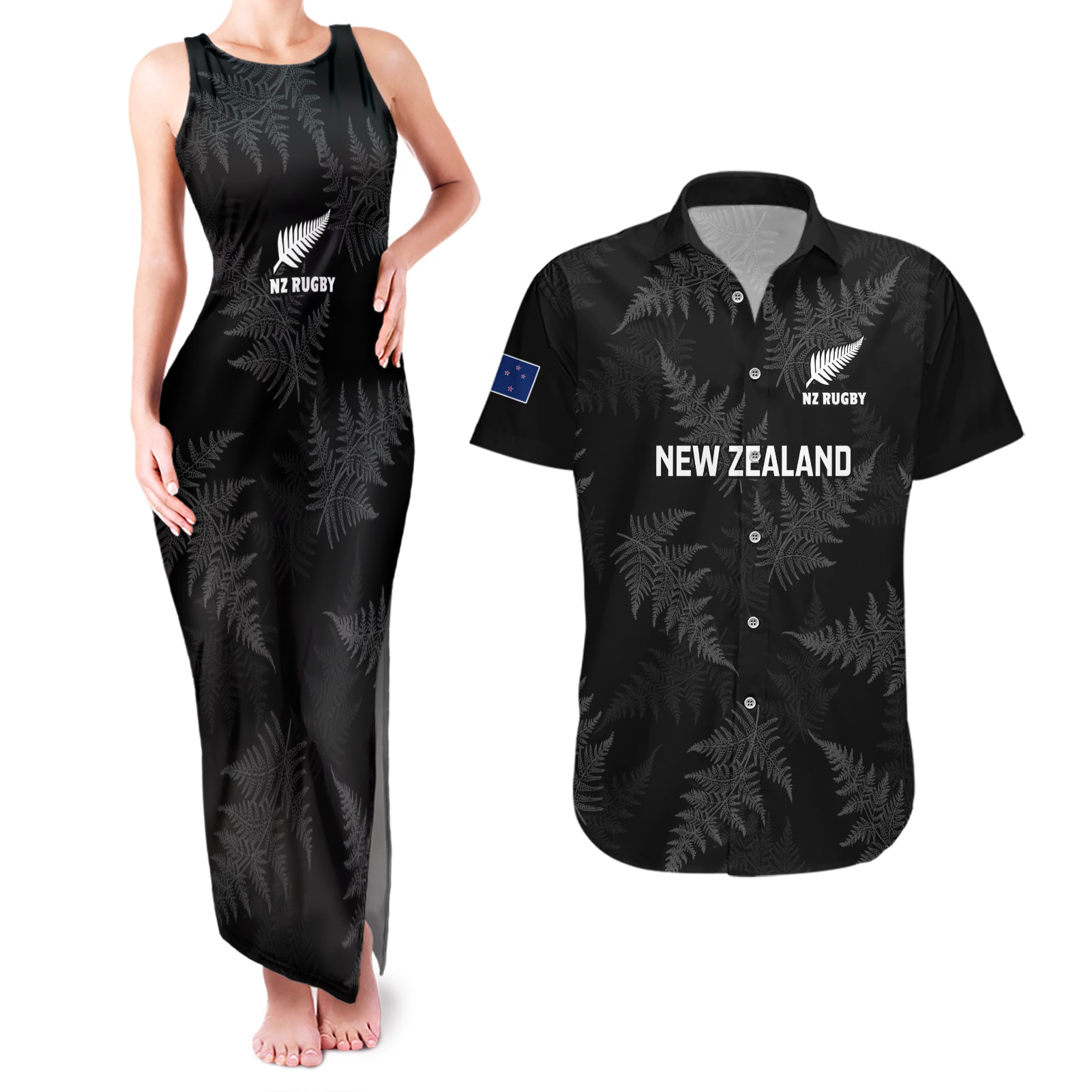 custom-new-zealand-silver-fern-rugby-couples-matching-tank-maxi-dress-and-hawaiian-shirt-2023-go-aotearoa-champions-world-cup