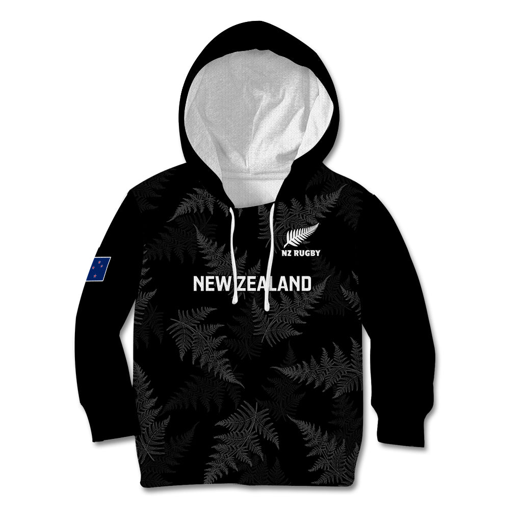 Custom New Zealand Silver Fern Rugby Kid Hoodie 2023 Go Aotearoa Champions World Cup - Vibe Hoodie Shop