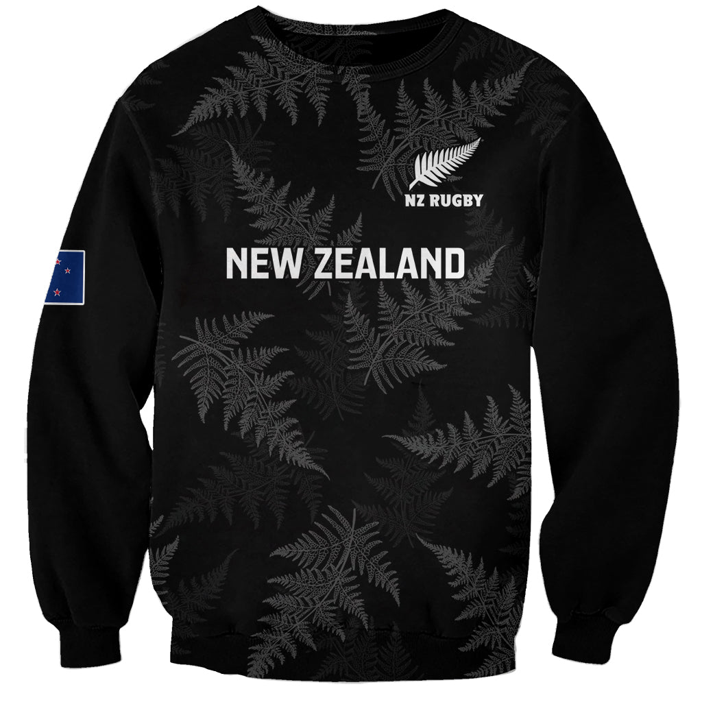 Custom New Zealand Silver Fern Rugby Sweatshirt 2023 Go Aotearoa Champions World Cup - Vibe Hoodie Shop