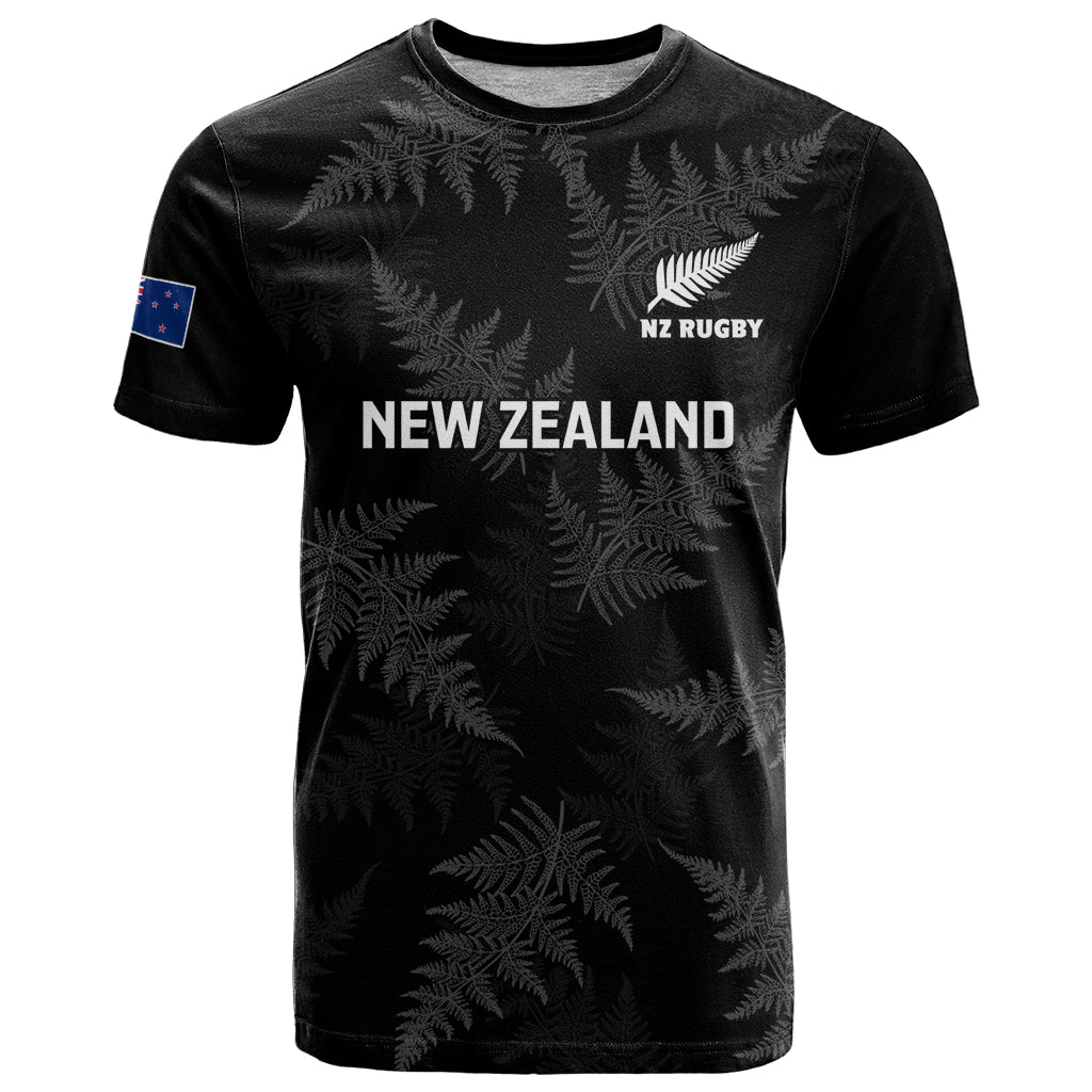 Custom New Zealand Silver Fern Rugby T Shirt 2023 Go Aotearoa Champions World Cup - Vibe Hoodie Shop