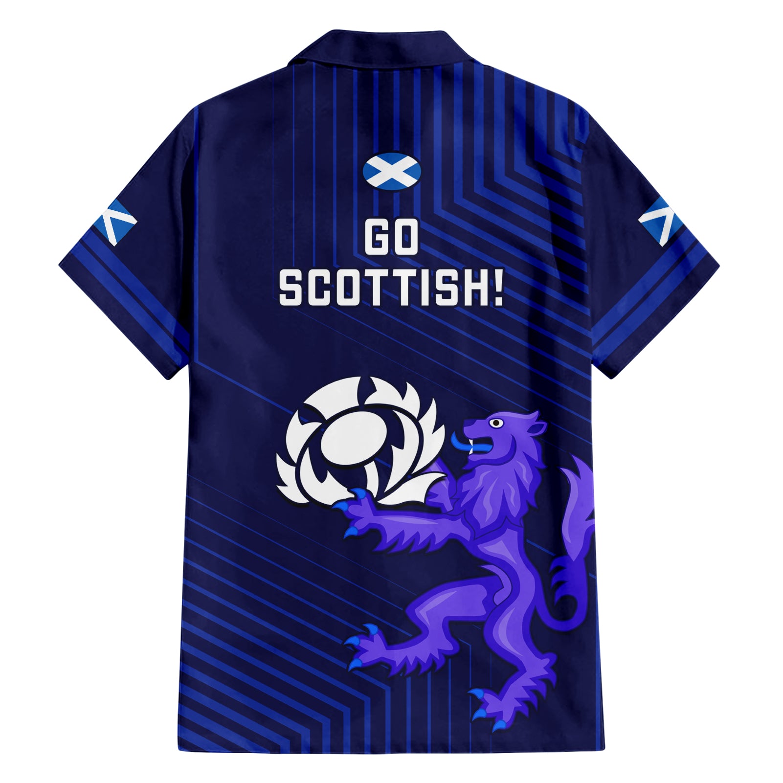 Scotland Rugby Hawaiian Shirt 2023 Go Scottish - Vibe Hoodie Shop