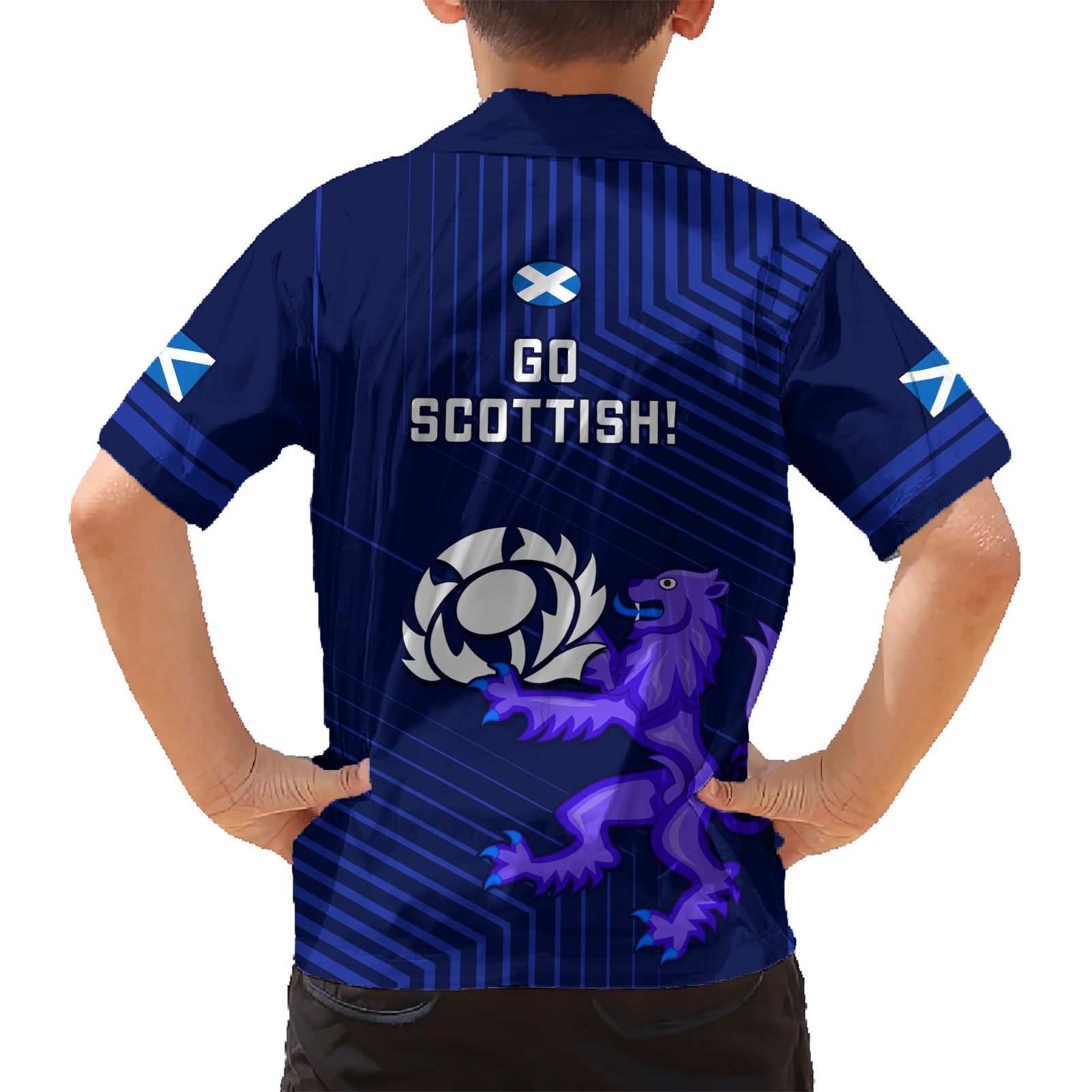 Scotland Rugby Hawaiian Shirt 2023 Go Scottish - Vibe Hoodie Shop