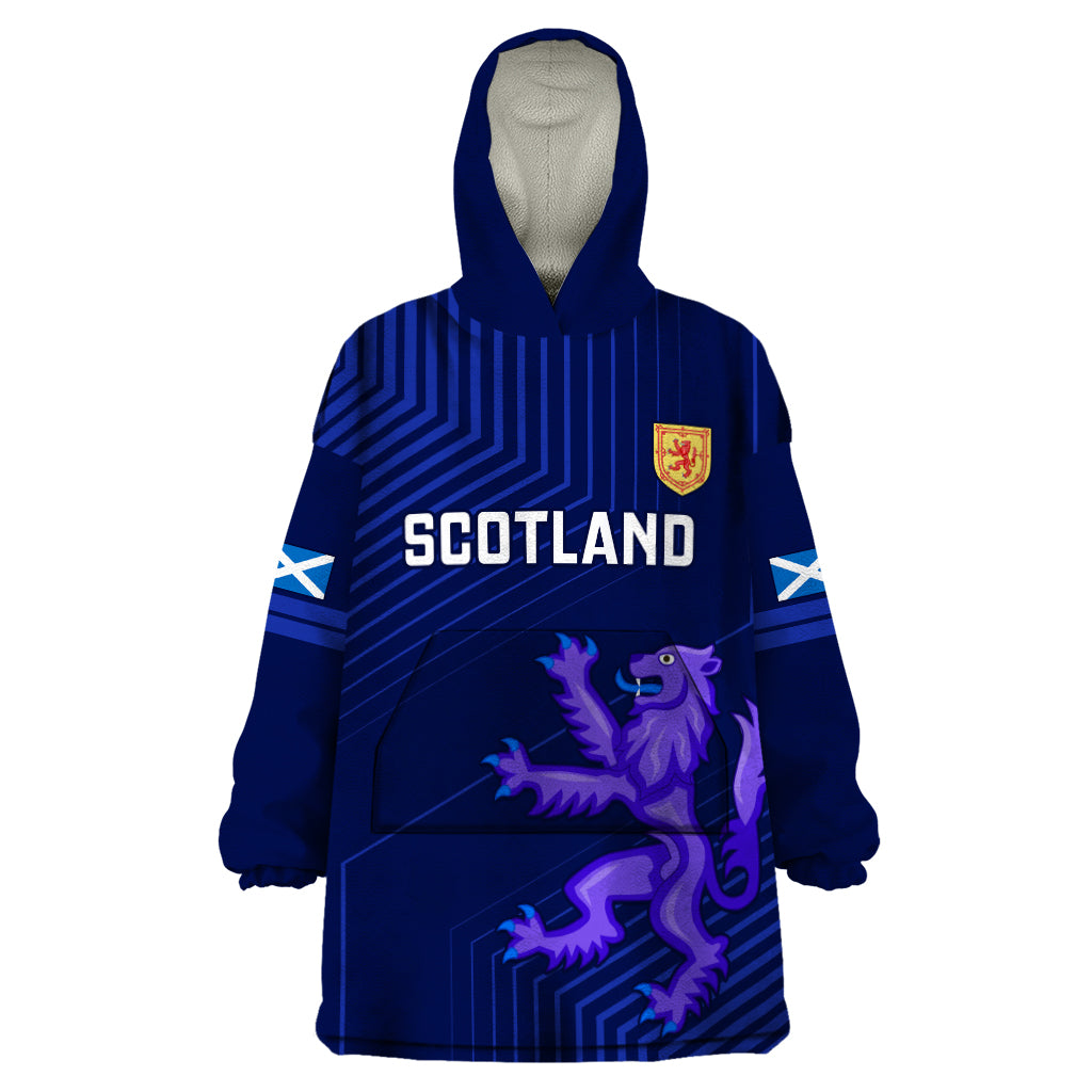 Scotland Rugby Wearable Blanket Hoodie 2023 Go Scottish - Vibe Hoodie Shop