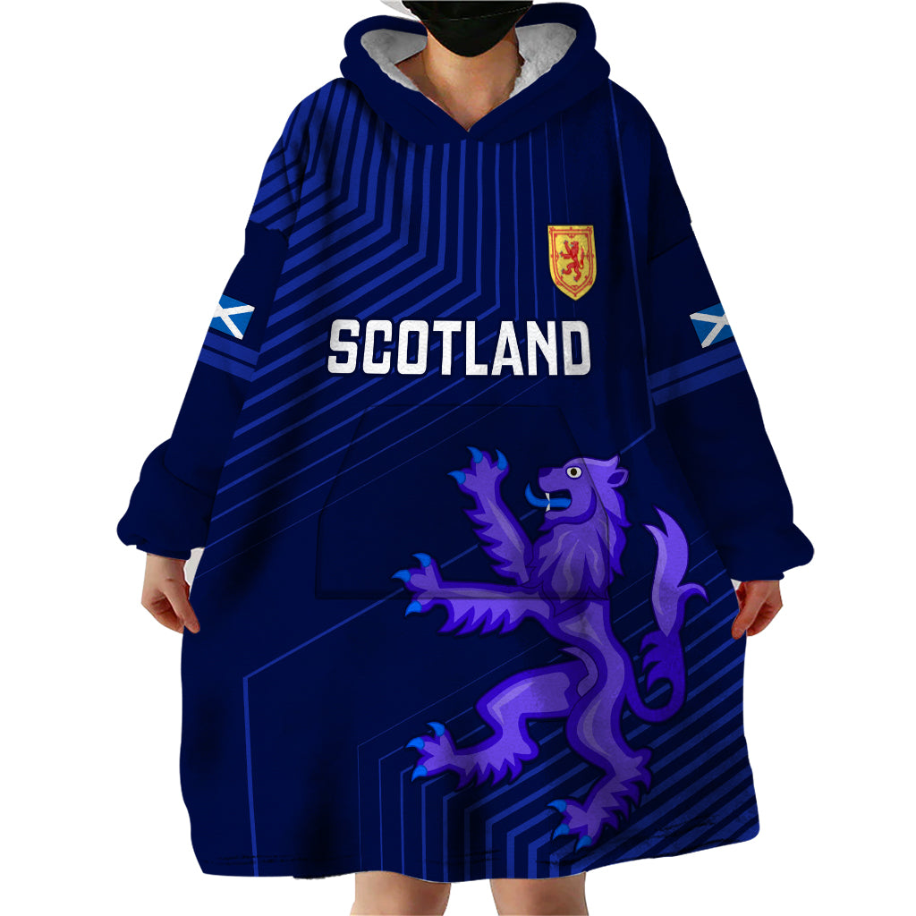 Scotland Rugby Wearable Blanket Hoodie 2023 Go Scottish - Vibe Hoodie Shop