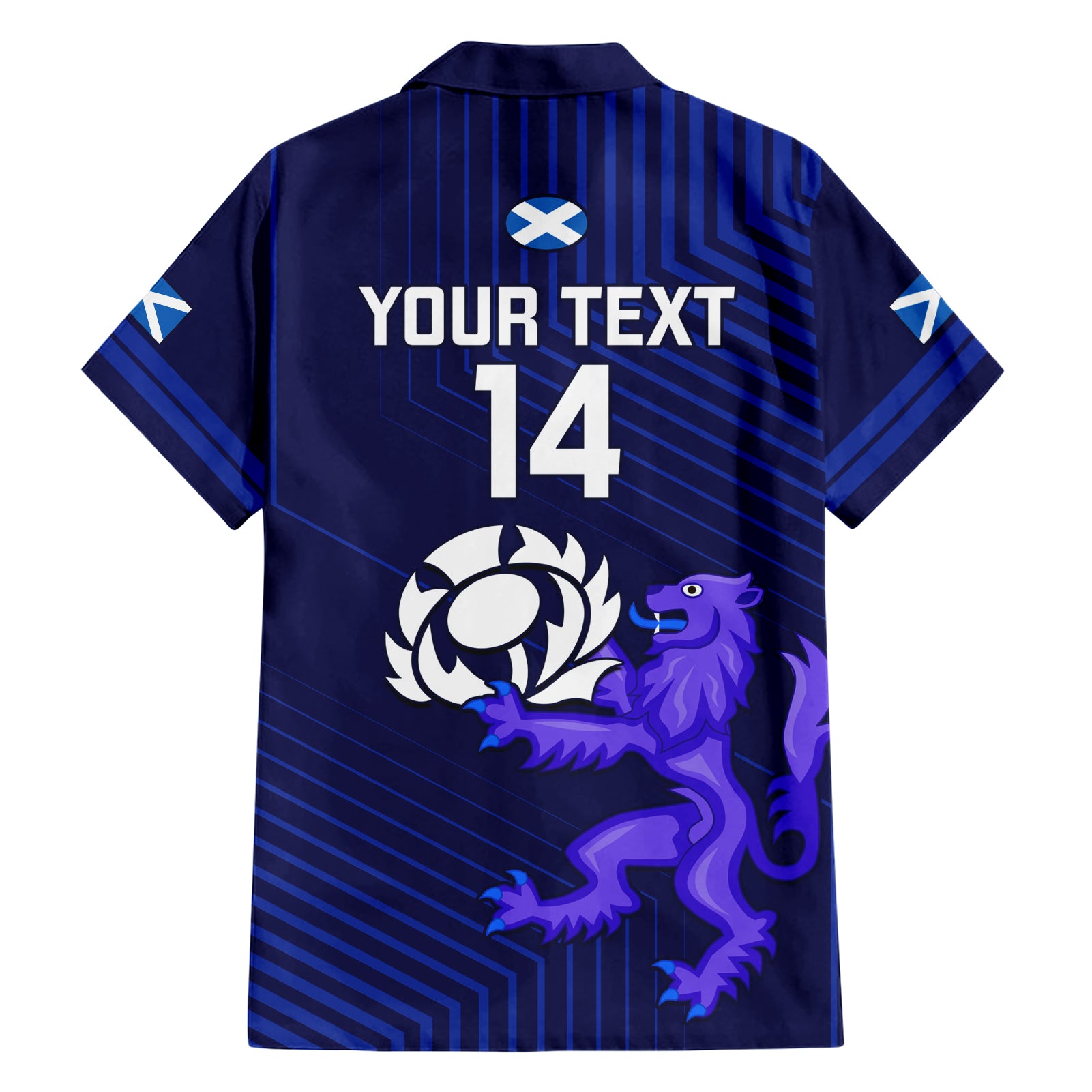 Custom Scotland Rugby Hawaiian Shirt 2023 Go Scottish - Vibe Hoodie Shop