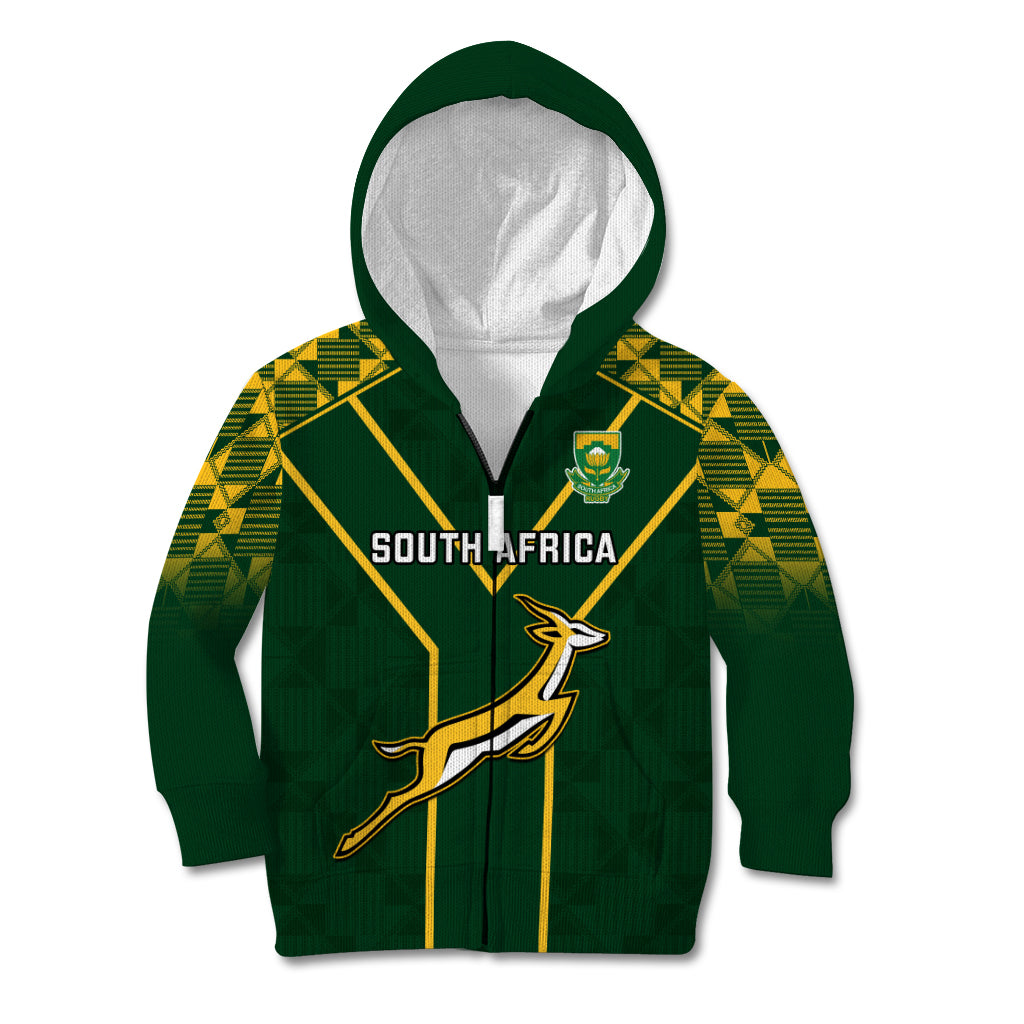 South Africa Rugby Kid Hoodie 2023 Go Champions World Cup Springboks - Vibe Hoodie Shop