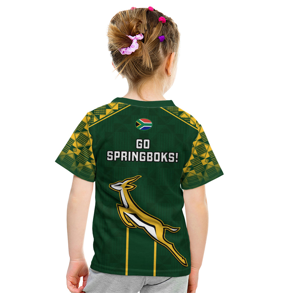 South Africa Rugby Kid T Shirt 2023 Go Champions World Cup Springboks - Vibe Hoodie Shop