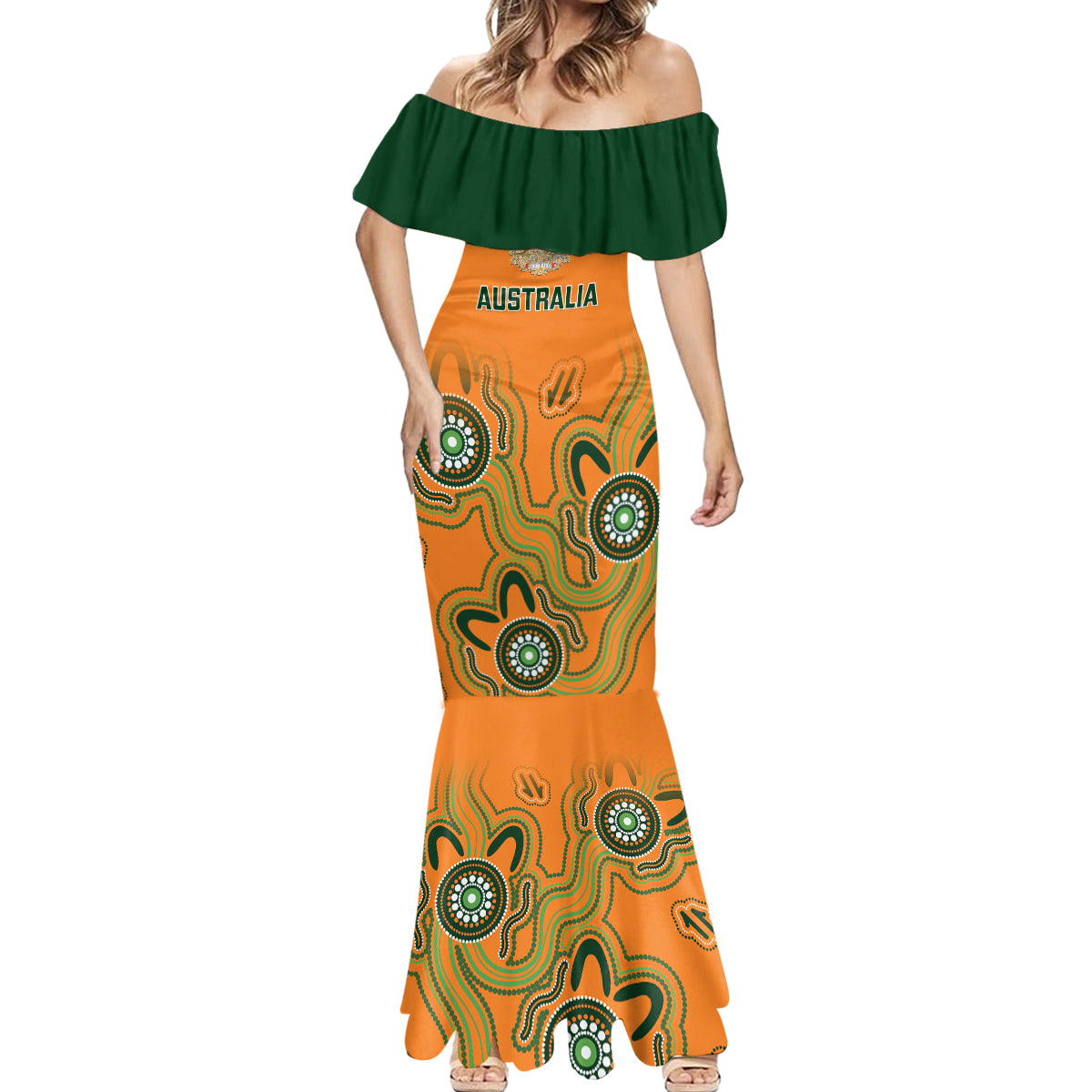 australia-rugby-mermaid-dress-wallabies-2023-indigenous-art