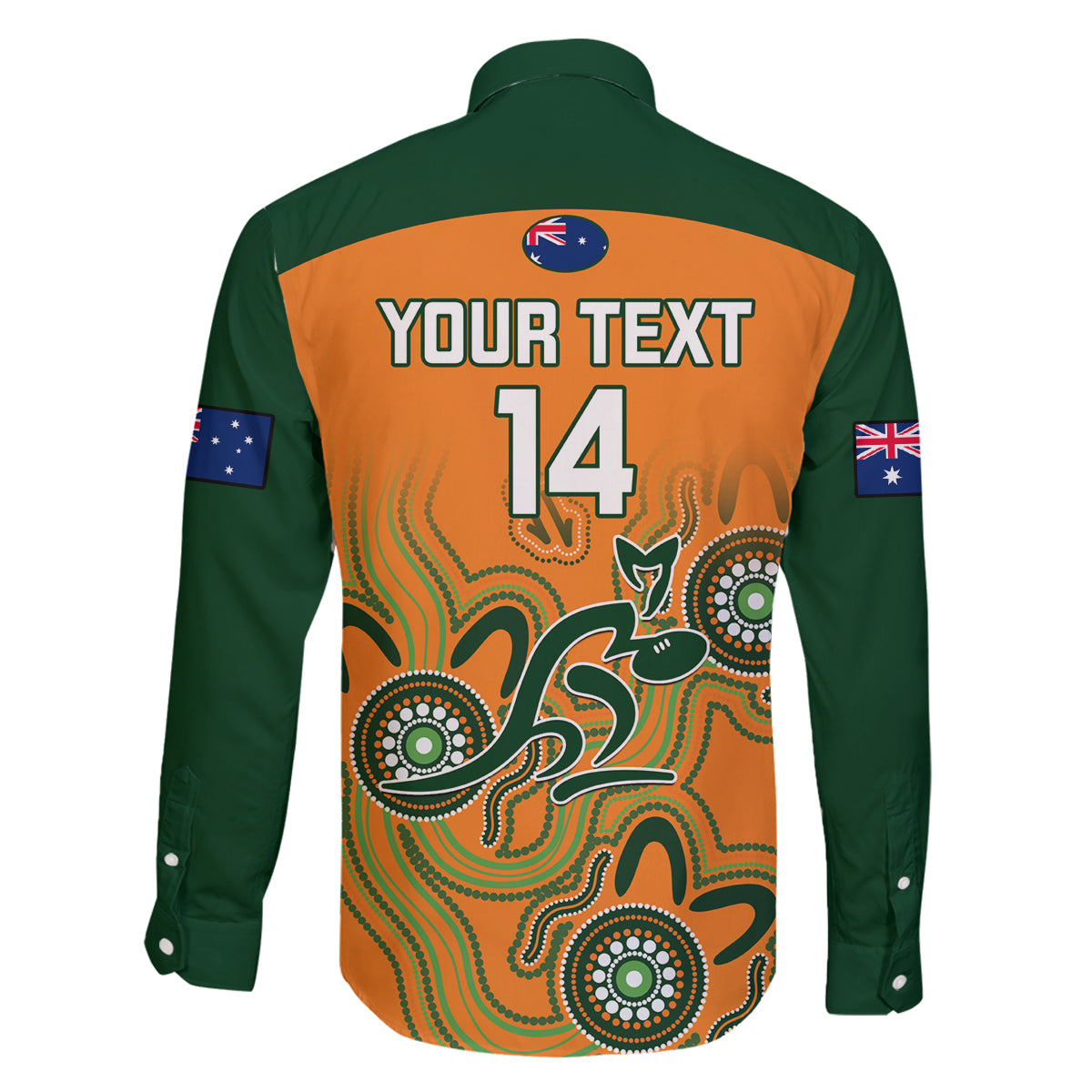 custom-australia-rugby-family-matching-long-sleeve-bodycon-dress-and-hawaiian-shirt-wallabies-2023-indigenous-art