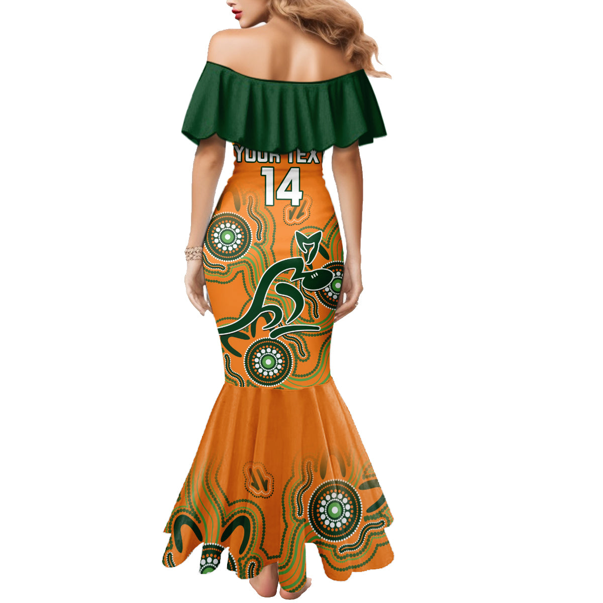 custom-australia-rugby-family-matching-mermaid-dress-and-hawaiian-shirt-wallabies-2023-indigenous-art