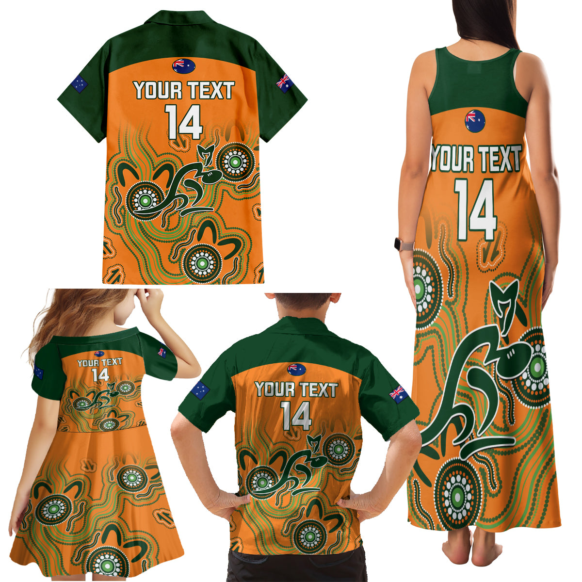 custom-australia-rugby-family-matching-tank-maxi-dress-and-hawaiian-shirt-wallabies-2023-indigenous-art