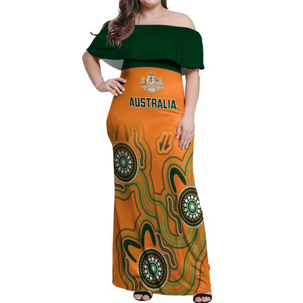 custom-australia-rugby-off-shoulder-maxi-dress-wallabies-2023-indigenous-art