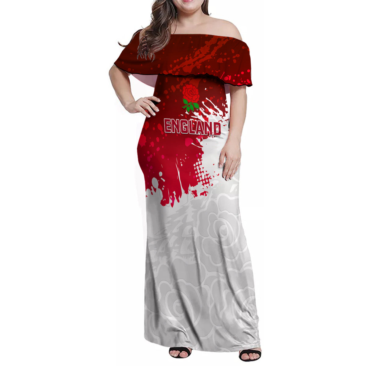 custom-england-rugby-family-matching-off-shoulder-maxi-dress-and-hawaiian-shirt-2023-go-champions-world-cup-red-rose