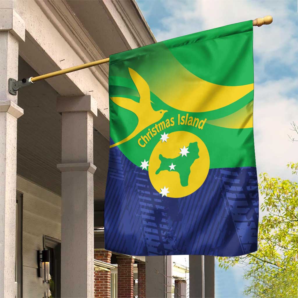 Australia Christmas Island Garden Flag Wilayah Pulau Krismas Flag Color - Vibe Hoodie