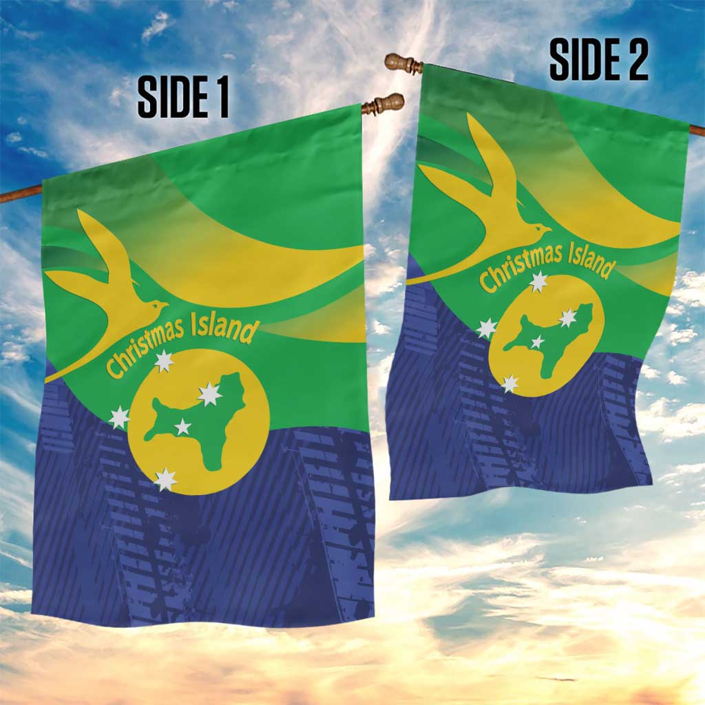 Australia Christmas Island Garden Flag Wilayah Pulau Krismas Flag Color - Vibe Hoodie