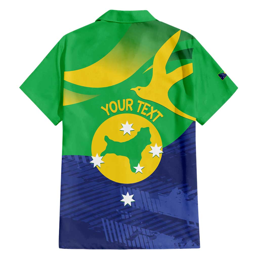 Personalised Australia Christmas Island Hawaiian Shirt Wilayah Pulau Krismas Flag Color - Vibe Hoodie