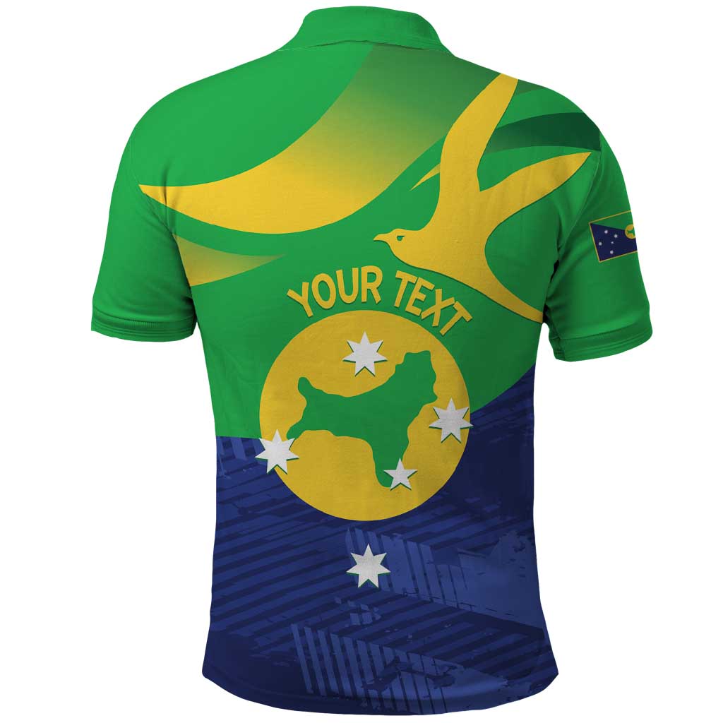 Personalised Australia Christmas Island Polo Shirt Wilayah Pulau Krismas Flag Color - Vibe Hoodie