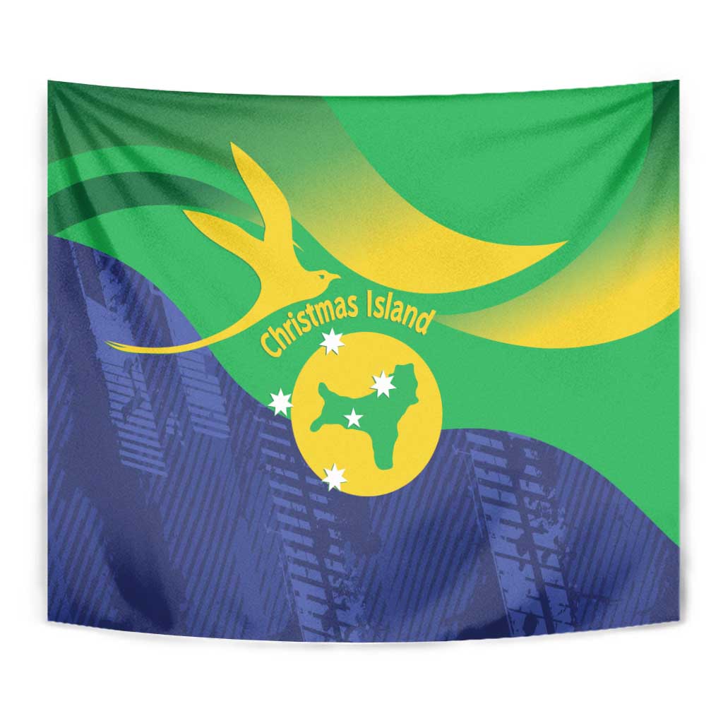 Australia Christmas Island Tapestry Wilayah Pulau Krismas Flag Color - Vibe Hoodie