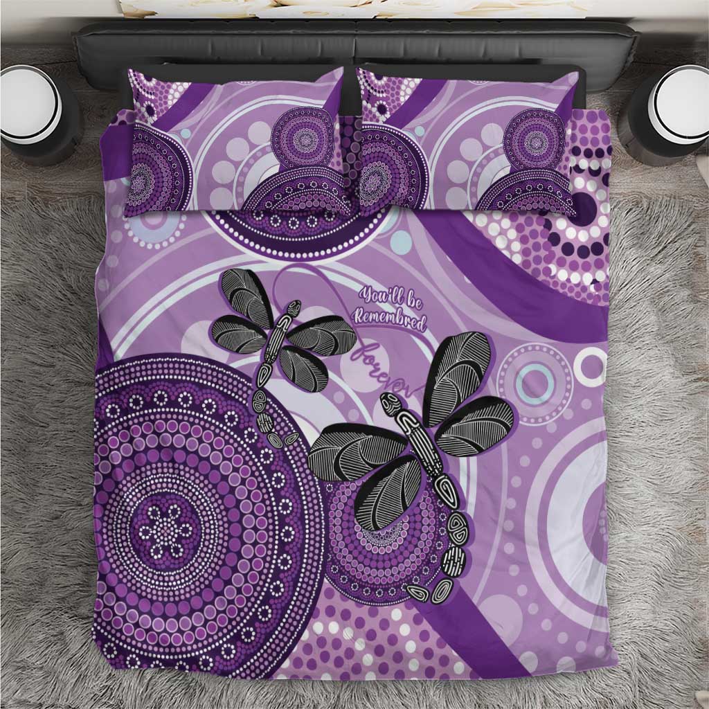 Memorial Australia Bedding Set You Will Be Remembered Aboriginal Art - Vibe Hoodie Shop