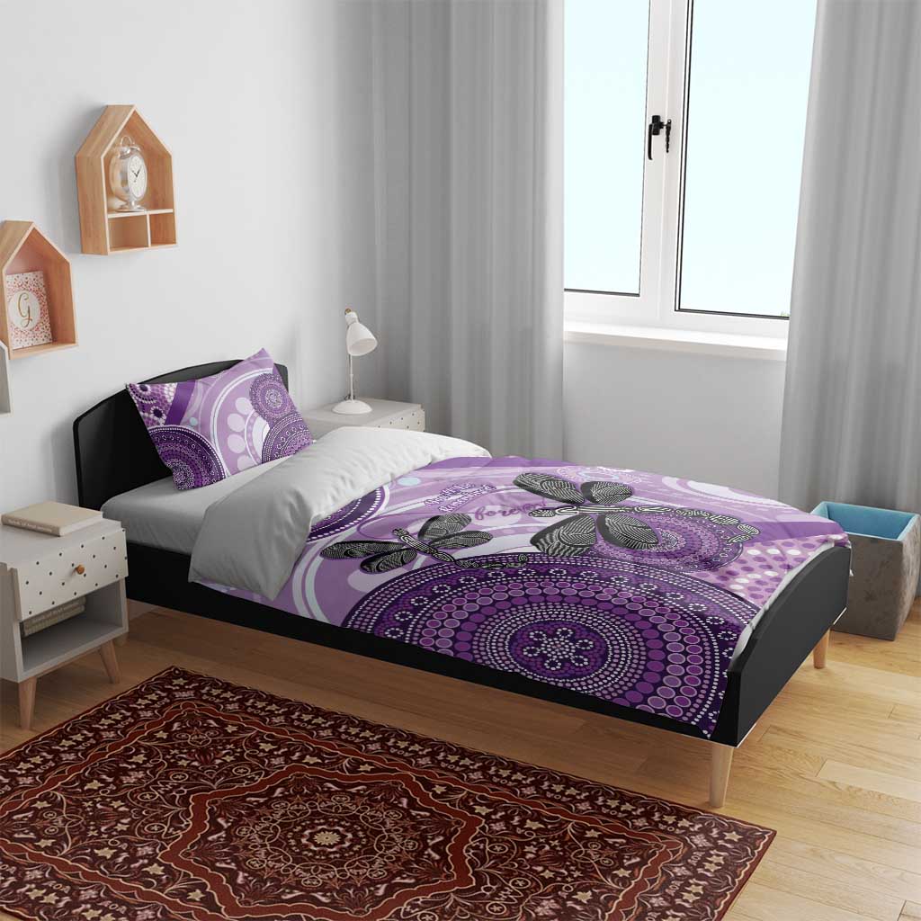 Memorial Australia Bedding Set You Will Be Remembered Aboriginal Art - Vibe Hoodie Shop