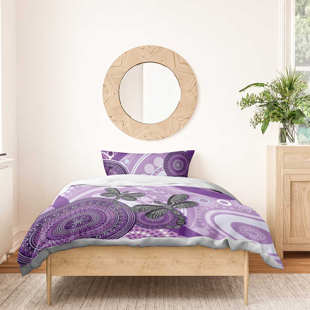 Memorial Australia Bedding Set You Will Be Remembered Aboriginal Art - Vibe Hoodie Shop