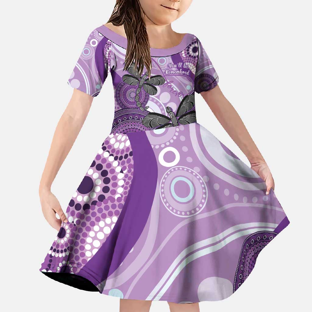 Memorial Australia Family Matching Off Shoulder Maxi Dress and Hawaiian Shirt You Will Be Remembered Aboriginal Art