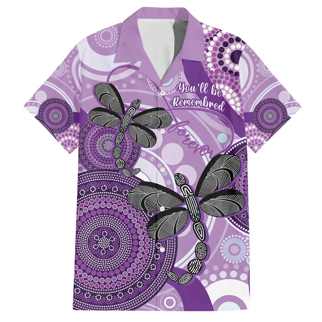 Memorial Australia Hawaiian Shirt You Will Be Remembered Aboriginal Art - Vibe Hoodie Shop