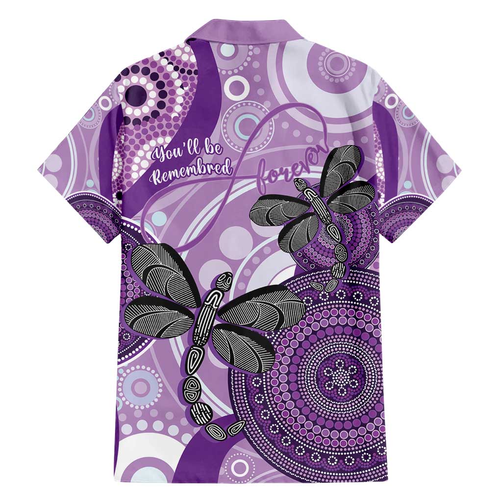 Memorial Australia Hawaiian Shirt You Will Be Remembered Aboriginal Art - Vibe Hoodie Shop