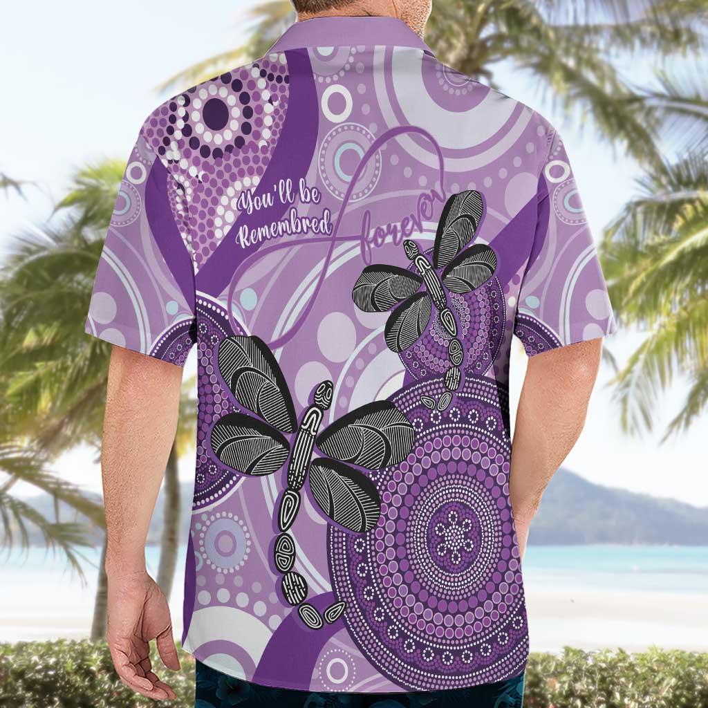 Memorial Australia Hawaiian Shirt You Will Be Remembered Aboriginal Art - Vibe Hoodie Shop