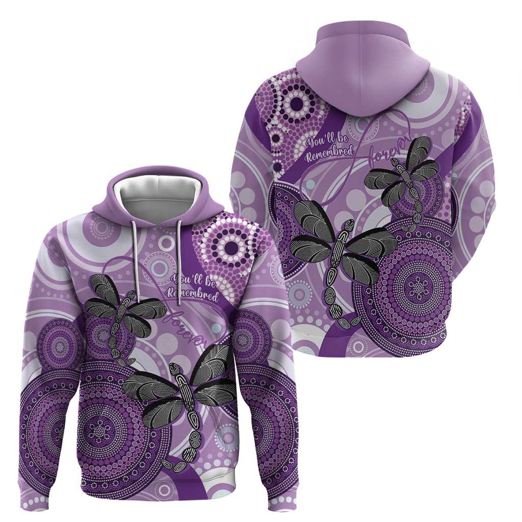 Memorial Australia Hoodie You Will Be Remembered Aboriginal Art - Vibe Hoodie Shop