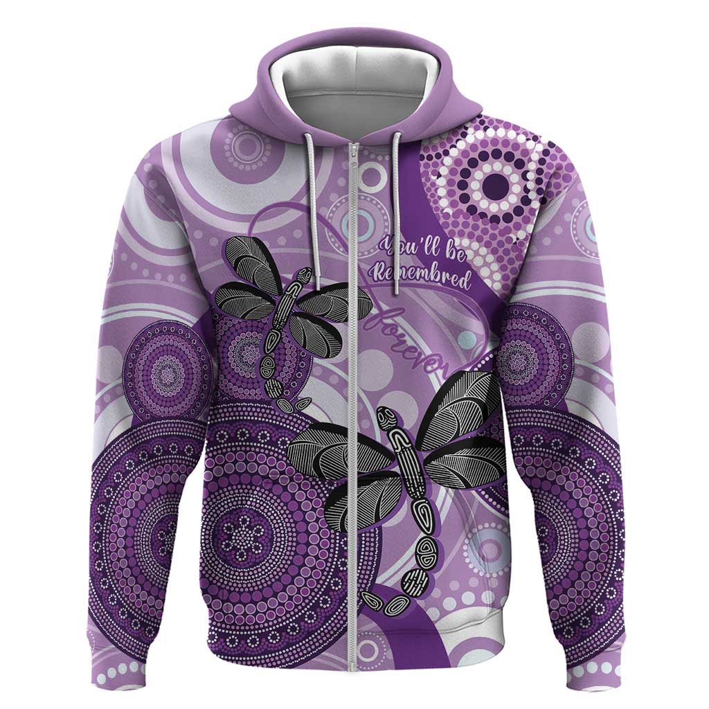 Memorial Australia Hoodie You Will Be Remembered Aboriginal Art - Vibe Hoodie Shop