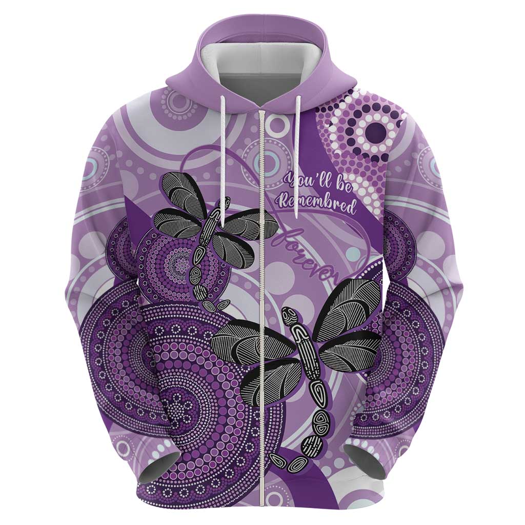 Memorial Australia Hoodie You Will Be Remembered Aboriginal Art - Vibe Hoodie Shop