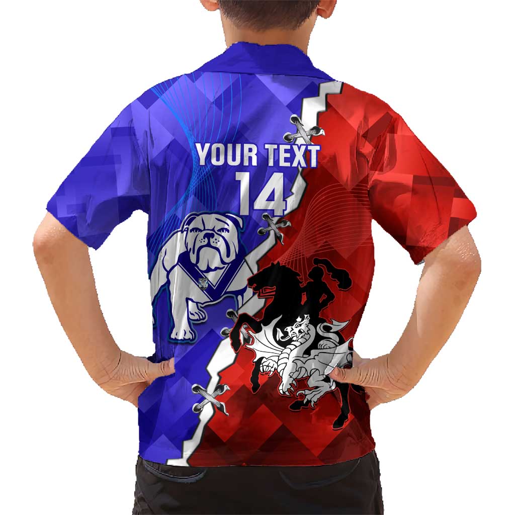 Custom Bulldogs And Dragons Rugby 2025 Hawaiian Shirt Dynamic Style - Vibe Hoodie Shop