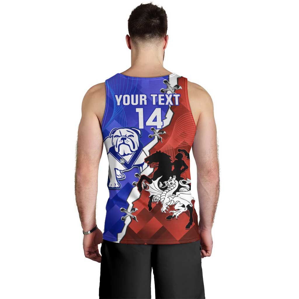 Custom Bulldogs And Dragons Rugby 2025 Men Tank Top Dynamic Style - Vibe Hoodie Shop