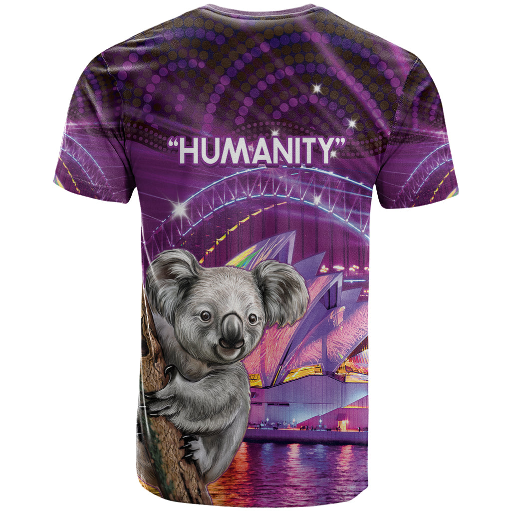 Vivid Sydney Australia T Shirt Humanity Aussie Koala Fanciful Light - Vibe Hoodie Shop