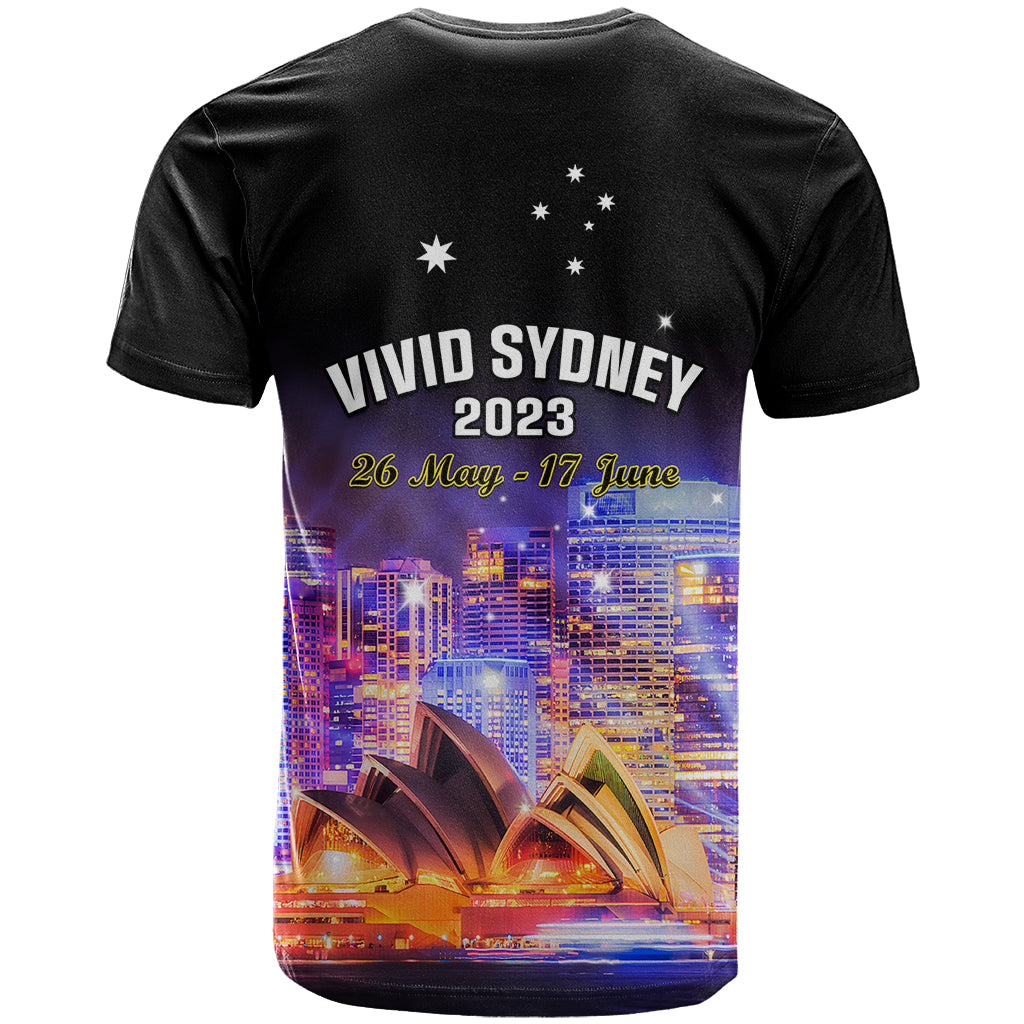 Australia Vivid Sydney 2023 T Shirt Aussie Proud Sydney Opera House - Vibe Hoodie Shop