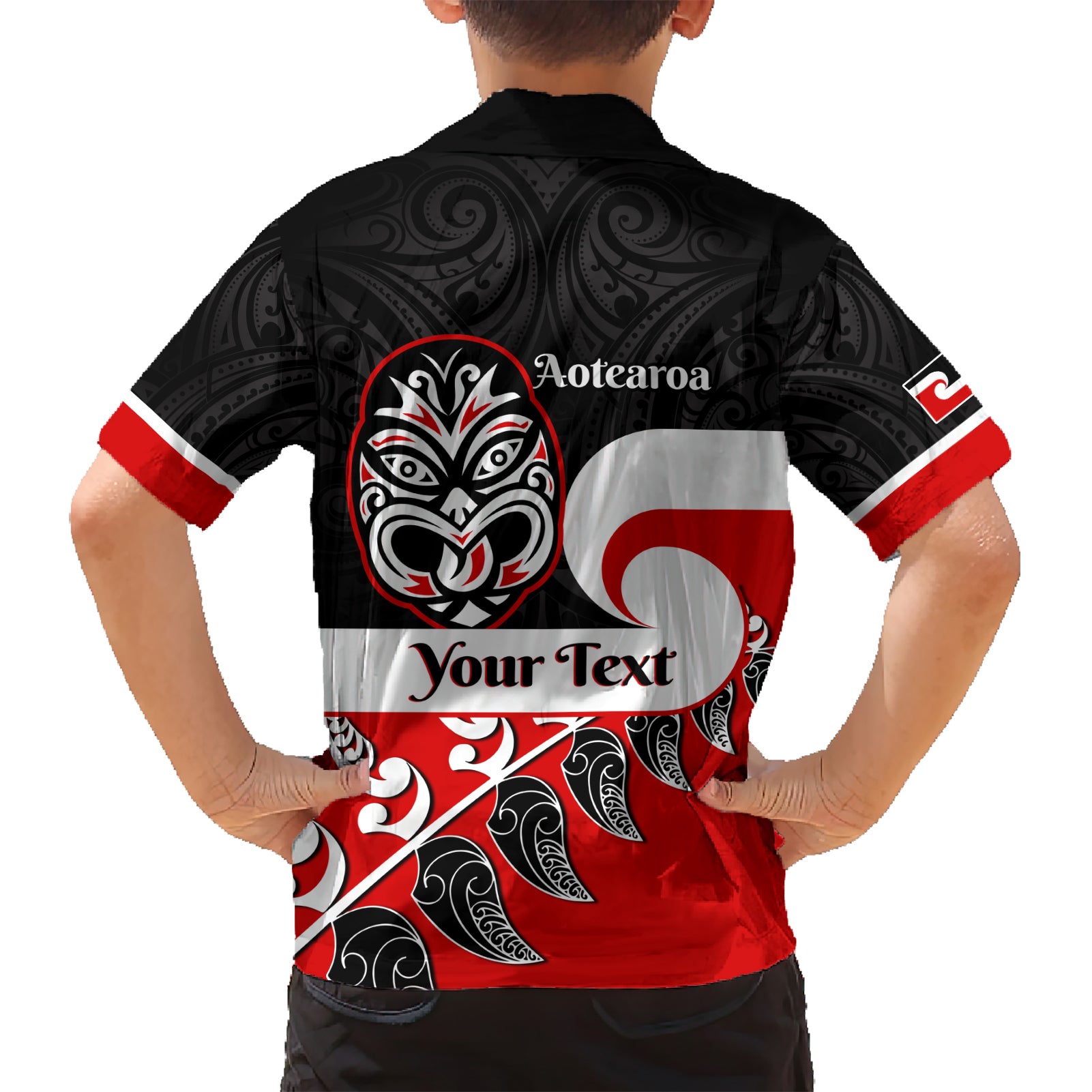 Personalised Te Reo Maori New Zealand Hawaiian Shirt Kia Haka Maori Fern With Tino Rangatiratanga - Vibe Hoodie Shop