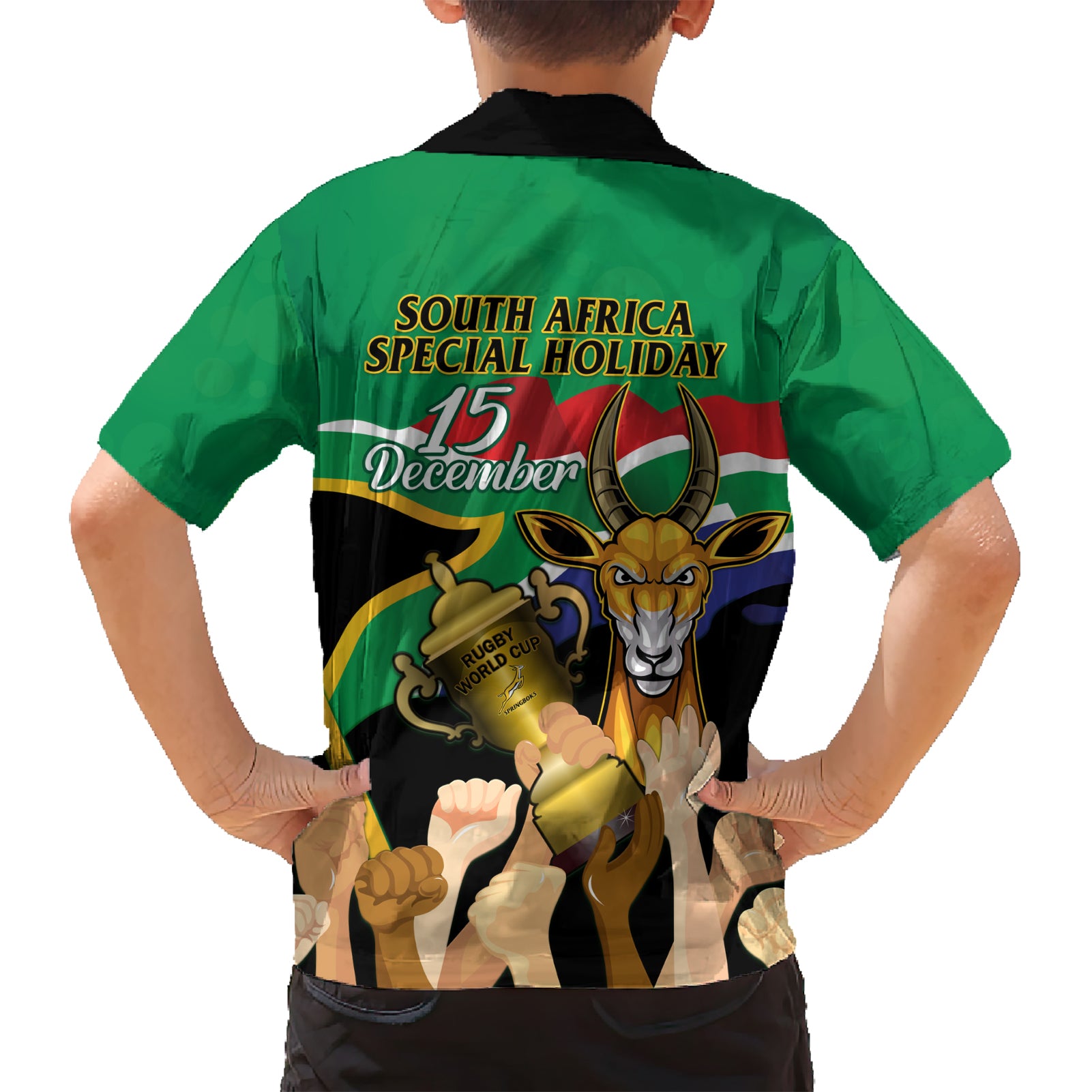 South Africa Special Holiday Hawaiian Shirt Springboks Champions Celebration Rugby Is My Soul - Vibe Hoodie Shop