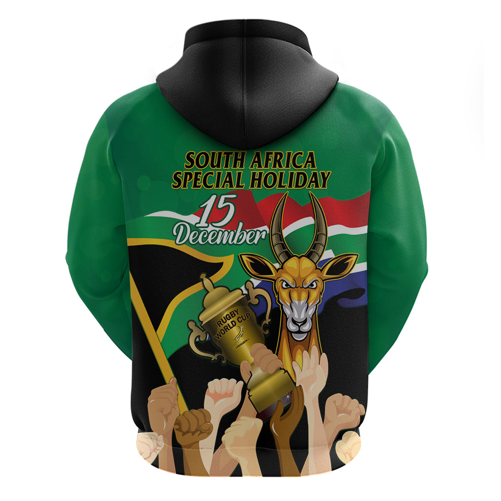 South Africa Special Holiday Hoodie Springboks Champions Celebration Rugby Is My Soul - Vibe Hoodie Shop