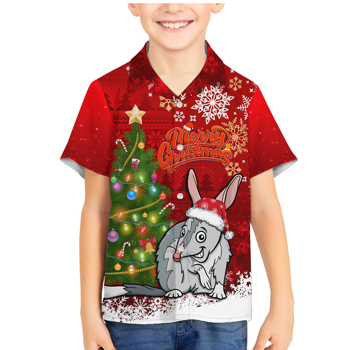 australia-christmas-family-matching-mermaid-dress-and-hawaiian-shirt-aussie-bilby-santa-merry-xmas