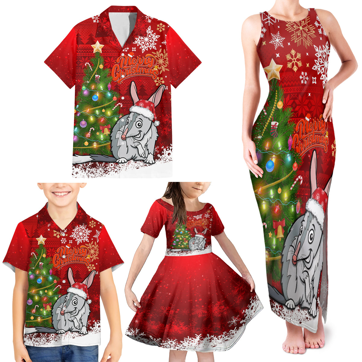 australia-christmas-family-matching-tank-maxi-dress-and-hawaiian-shirt-aussie-bilby-santa-merry-xmas