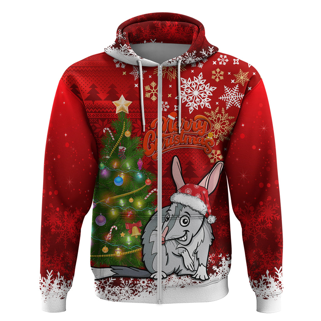 Australia Christmas Hoodie Aussie Bilby Santa Merry Xmas - Vibe Hoodie Shop