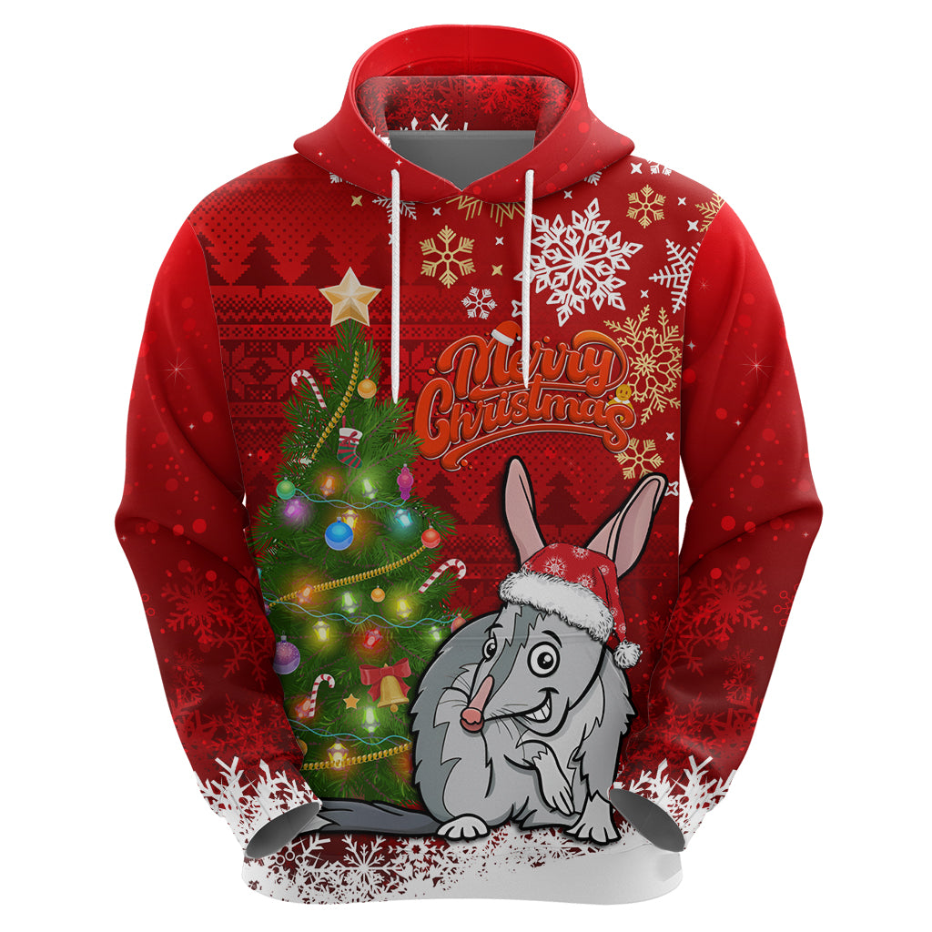Australia Christmas Hoodie Aussie Bilby Santa Merry Xmas - Vibe Hoodie Shop