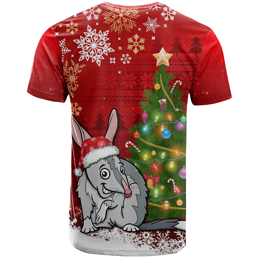 Australia Christmas T Shirt Aussie Bilby Santa Merry Xmas - Vibe Hoodie Shop