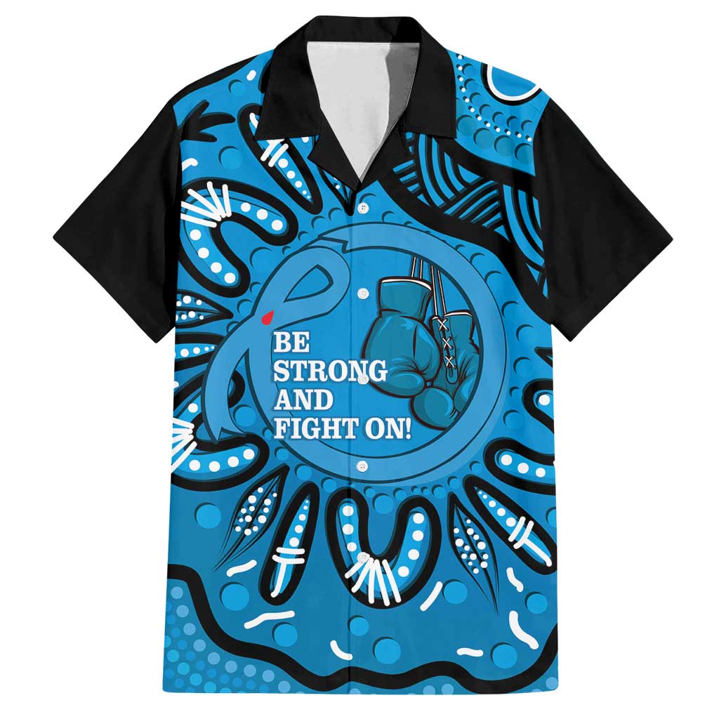 Australia Diabetes Awareness Month Family Matching Summer Maxi Dress and Hawaiian Shirt Be Strong And Fight On Aboriginal Art