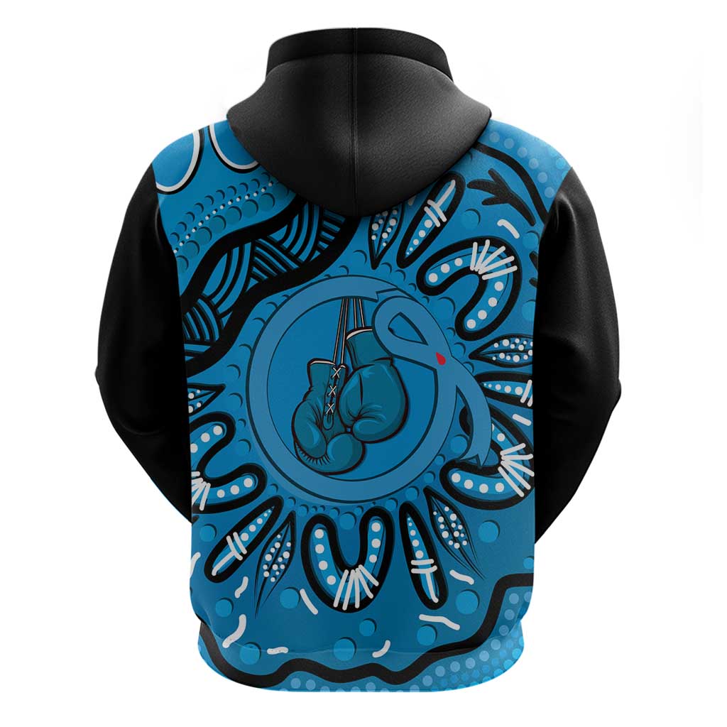 Australia Diabetes Awareness Month Hoodie Be Strong And Fight On Aboriginal Art - Vibe Hoodie Shop
