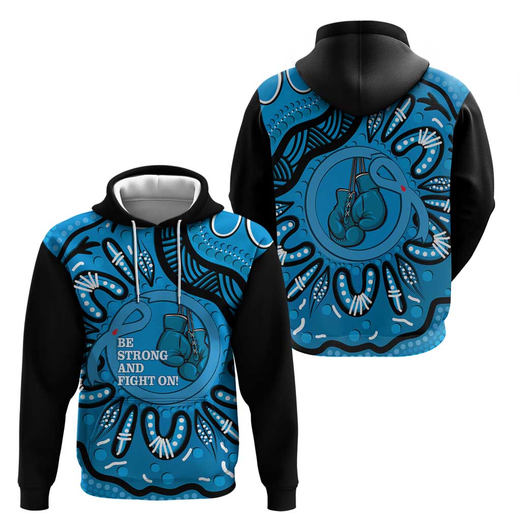 Australia Diabetes Awareness Month Hoodie Be Strong And Fight On Aboriginal Art - Vibe Hoodie Shop