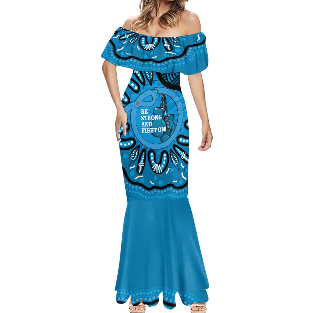Australia Diabetes Awareness Month Mermaid Dress Be Strong And Fight On Aboriginal Art