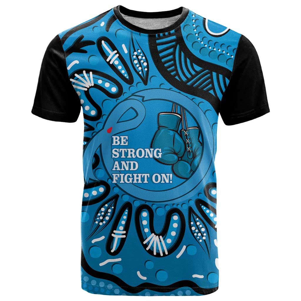 Australia Diabetes Awareness Month T Shirt Be Strong And Fight On Aboriginal Art - Vibe Hoodie Shop