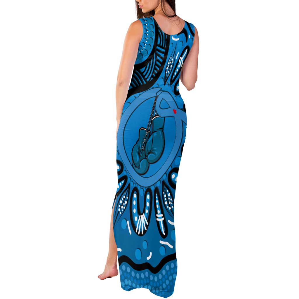 Australia Diabetes Awareness Month Tank Maxi Dress Be Strong And Fight On Aboriginal Art
